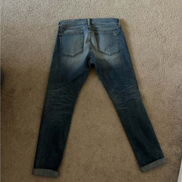 rag & bone Women's Dre Low Rise Slim Boyfriend Jeans - Picture 8 of 8